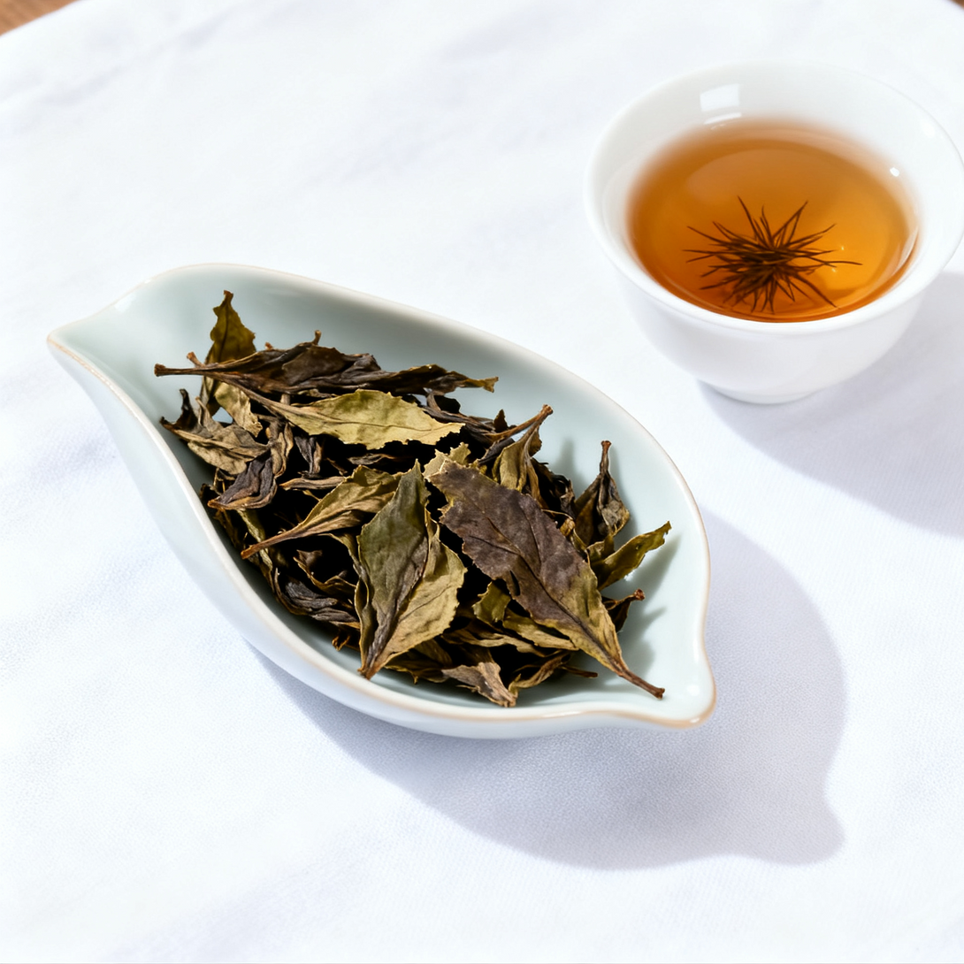 brewed 1991 ripe Pu-erh liquor deep color