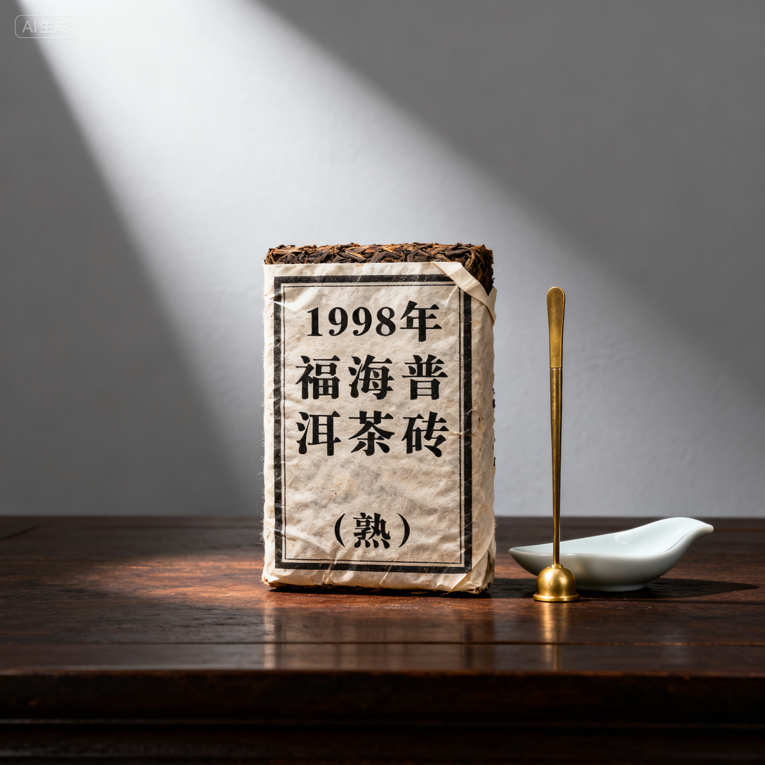 Brewed liquor from 1998 Fu Hai cooked shou pu-erh brick