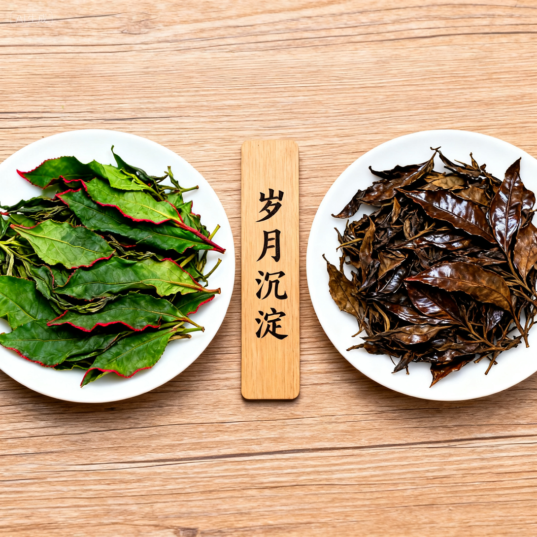 Aged Yunnan Pu-erh Tea from Menghai region