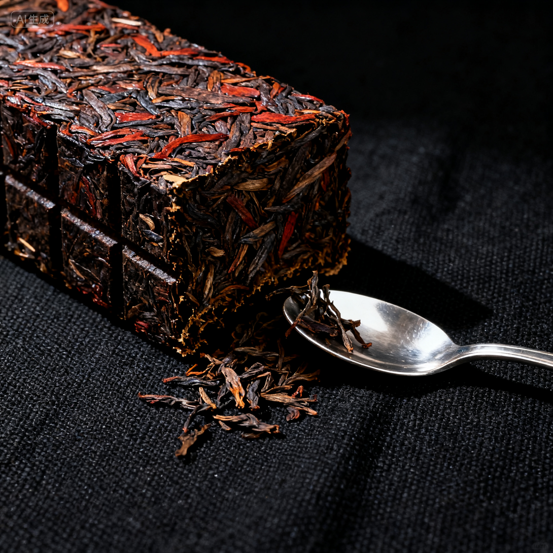 Multiple infusions of vintage 1998 Yunnan ripe pu-erh tea