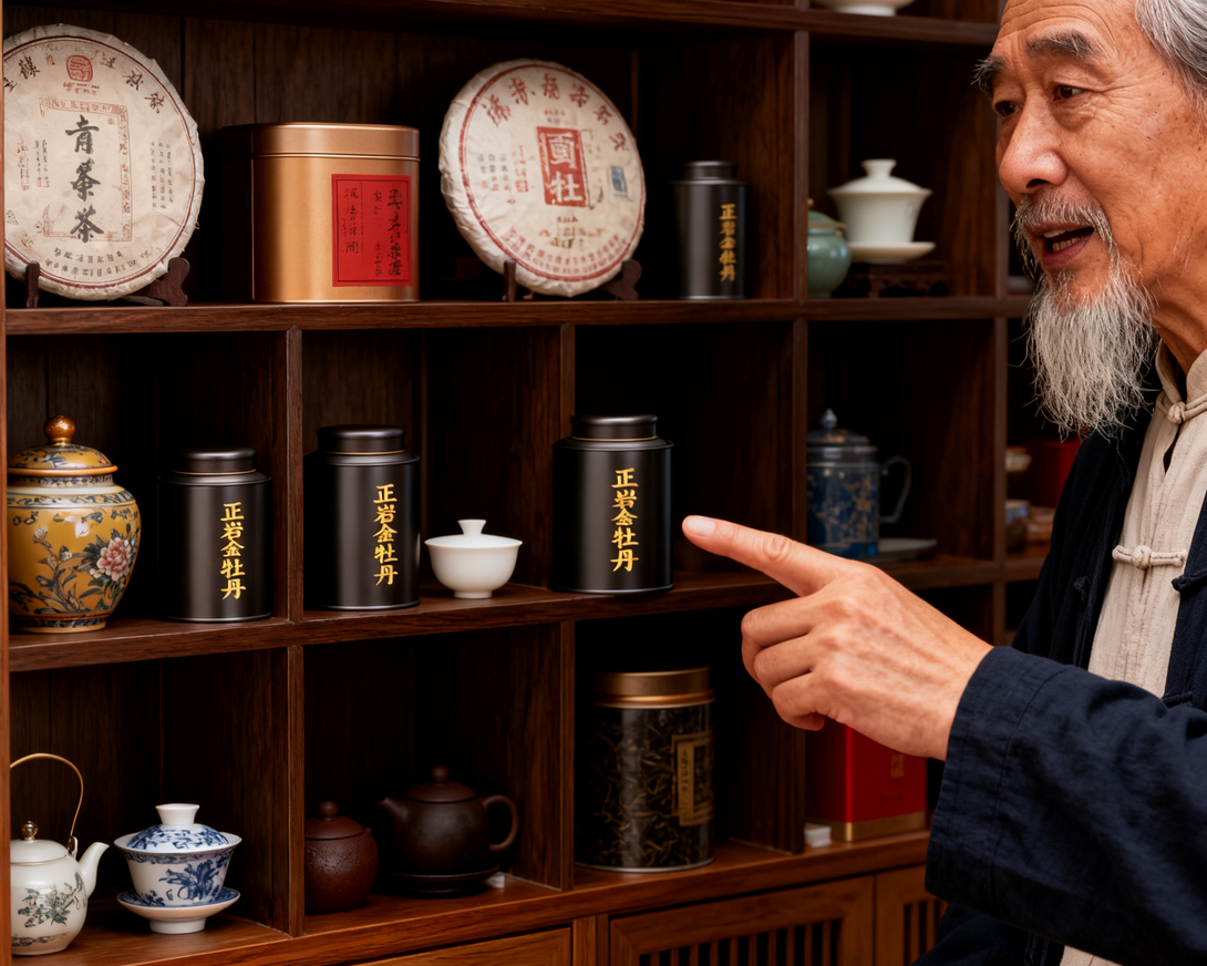 Eco-friendly packaging for Jin Mu Dan Golden Peony Tea